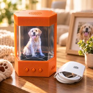 AI Holographic Pet Memorial Box